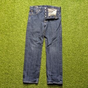 Levi's Premium 501 ‘93 Jeans Men's 30x30 Straight Fit Button Fly Big E Denim